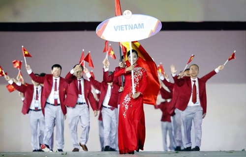 Đoàn Thể thao Việt Nam dự Asian Games với thành phần gồm 504 thành viên